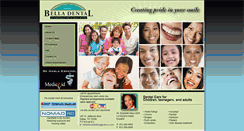 Desktop Screenshot of bellafamilydental.com